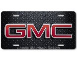 GMC Logo Inspired Art on D. Plate FLAT Aluminum Novelty Auto License Tag... - $17.99