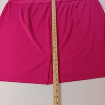 Lane Bryant Back Zipper & Slit Women's Pink Skirt Size 28 Waist 50" image 11