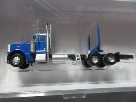 Trainworx # 47984 Peterbilt 379 Log Truck Blue N-Scale - $936.75 MXN