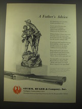 1966 Sturm, Ruger Ad - A Father's Advice - $18.49