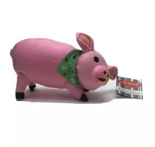 FAO Schwarz Exclusive Gem&#39;s Friends Plush Stuffed Animal Matlida The Pink Pig - £16.34 GBP