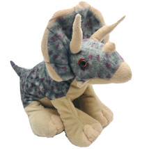 Wild Republic Triceratops Dinosaur Dino Plush Stuffed Animal Toy 12 Inches - £9.42 GBP