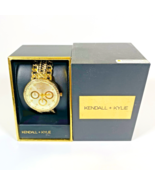 Kendall + Kylie Quartz Movement Gold Watch Chunky Chain w/ Clasp Closure... - $24.17 CAD