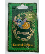 Disney Pin 52452 DLR St. Patrick&#39;s Day 2007 Stitch Pot Of Gold Disneylan... - €25,49 EUR