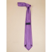 Mens Tie ZENIO By Stacy Adams Slim Narrow Twill Woven Soft Silky Z17 Lavender image 2