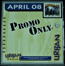 Promo Only &quot;Urban Radio April 2008&quot; Dj Promo Cd Compilation Usher, Webbie *New* - £17.61 GBP