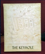 High School Yearbook Littleton High School Littleton Massachusetts Keyho... - $7.92