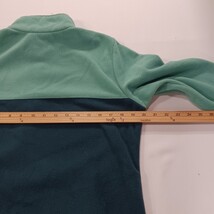 Columbia XL4503 Women's M Benton Springs Snap Fleece Pullover Green Sweatshirt image 6