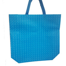 Blue 3D Design Shopper Beach Gym Tote Bag Large Handbag Big Purse Diaper... - £7.88 GBP