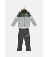 new PUMA toddler boy TRICOT TRACK SUIT SET sz 24m 2T gray jogger pants +... - €25,49 EUR