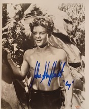 Johnny Sheffield 8x10 Photo &#39;Boy&#39; of Tarzan Films and &quot;Bomba&quot; Movies PAAS COA - £66.56 GBP