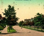 Columbia Avenue Street View Vandergrift Pennsylvania PA 1910 DB Postcard - £11.63 GBP