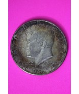 Nicely Toned 1964 P John F Kennedy Silver Half Dollar Exact Gem Coin Sho... - $25.85