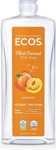 Earth Friendly Products ECOS Dishmate, Dishwashing Liquid, Natural Apricot, 25 o - £19.97 GBP