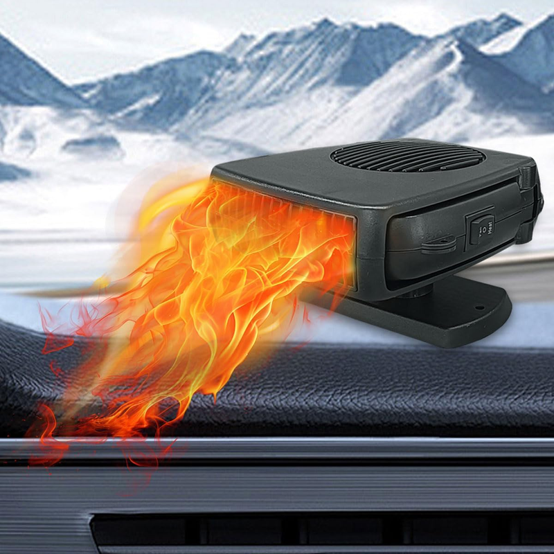 12V 200W Portable Car Heater, Car Windshield Defogger Defroster with 360 Degree  Item image 7