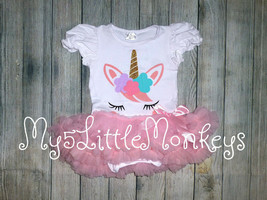 NEW Boutique Unicorn Baby Girls Tutu Dress - £5.17 GBP