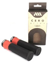 All Mountain Style Ams Cero Mtb Bike Lock-On Handlebar Grips Black/Red - £40.14 GBP