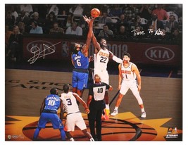 DEANDRE AYTON Signed &quot;Time To Rise&quot; 16 x 20 Tip Off Photograph STEINER L... - £234.49 GBP