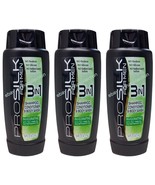 3x Mens 3 in 1 Shampoo Conditioner &amp; Body Wash Tea Tree &amp; Peppermint Oil... - €25,61 EUR