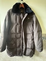 Piero Guidi &quot;lineabold&quot; brown quilted puffer men&#39;s coat SZ XXL Made in I... - $292.05