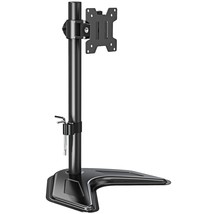 Single Monitor Stands, Freestanding Vesa Monitor Desk Mount Fits 13&#39;&#39; To... - £43.27 GBP