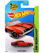 Hot Wheels - '68 Copo Camaro - HW Workshop Then &amp; Now #224/250 (2014) *Red* - $5.00
