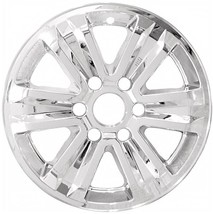 One Single Fits 2015-2020 Ford F150 Xlt # 7965P-C 17&quot; Chrome Wheel Skin New - £23.56 GBP