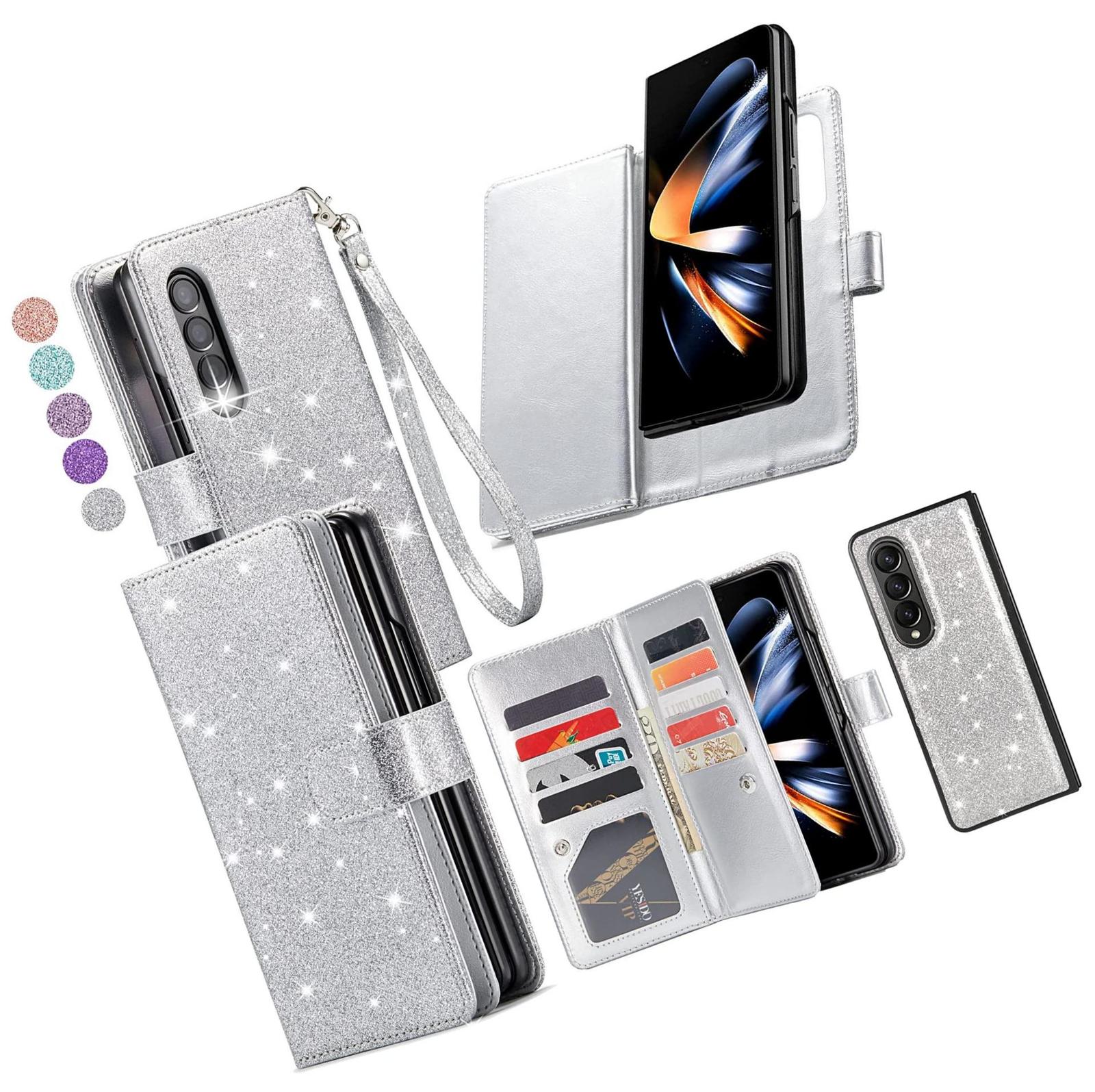 Varikke Z Fold 4 Case Galaxy Z Fold 4 Case Wallet with for