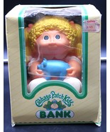 Vtg 1983 Cabbage Patch Kids Star Power Blonde Girl Piggy Bank NOS NRFP HTF - $70.20 CAD