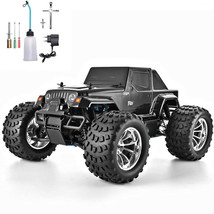 HSP 1:10 Scale Nitro Gas Power RC Monster Truck - Off-Road Thrills - £185.31 GBP+