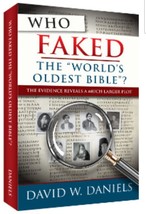 Who Faked the World&#39;s Oldest Bible? |  David W. Daniels | Chick Publications - £19.64 GBP