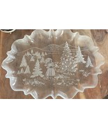 &quot;Mikasa Christmas Story&quot; SA 600/349 Oval Canapé 17 1/4&quot; Long Platter - $22.22 CAD