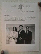 Jamie Lee Curtis Pierce Brosnan Keely Shaye Smith Press Kit And Photo - $504.41 MXN