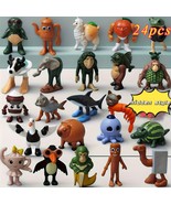 24pcs Italian Brainstorm Totem Theme Character Statue Set, Party/Birthda... - $715.23 MXN