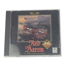 Red Baron WWI Aviation Military Battle Video Game PC CD-ROM Flight Simulator - £5.72 GBP