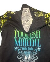Disney Baby Haunted Mansion Bodysuit 18-24M Foolish Mortal NWT Long Sleeve image 3