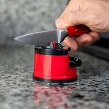 Suction Cup Whetstone Knife Sharpener - £10.36 GBP