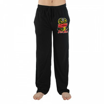 Cobra Kai Logo Pajama Sleep Pants Black - £25.56 GBP