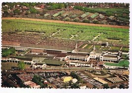 Kentucky Postcard Louisville Derby Day Churchill Downs Birds Eye View - $2.13