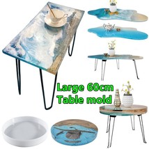 Silicone Mould 60cm Big Round Table Crystal Epoxy Resin Stool Making Epo... - £18.82 GBP+