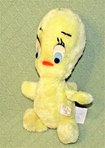 1971 Tweety Bird 12&quot; Mighty Star Plush Warner Brothers Yellow Loony Tunes Felt - £17.94 GBP