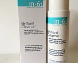 M-61 Brilliant Cleanse Skin Smoothing Alpha Beta Hydroxy Cream Face Clea... - £18.45 GBP