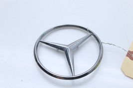 86-95 MERCEDES-BENZ W124 REAR TRUNK LID CHROME BADGE Q1383 image 4