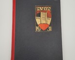 Vintage 1931 The Paseon Paseo High School Kansas City Yearbook - $24.74