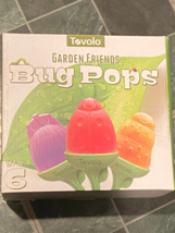 Tovolo Garden Friends Set of 6 Bug Mold Ice Pop Set *NEW/OPEN BOX* i2 - $15.99