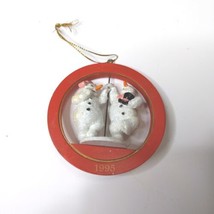 Vintage 1995 American Greetings &quot;Mom &amp; Dad&quot; Ornament  - £5.16 GBP