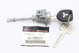 Mitsubishi Lancer Outlander Cylinder Key Set Front Left Door LH OEM 6370B021 - £42.03 GBP