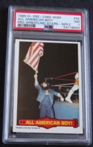 1985 OPC O-Pee-Chee WWF #52 Hillbilly Jim All American Boy Wrestling Card PSA 7 - £59.95 GBP