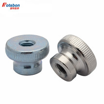 M1.6/M2/M2.5/M3/M4/M5/M6/M8/M10 Knurled Nut With Collar Manual Adjustment DIN466 - £11.87 GBP+