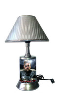 Metal Gear Solid 5 desk lamp with chrome finish shade - $43.99